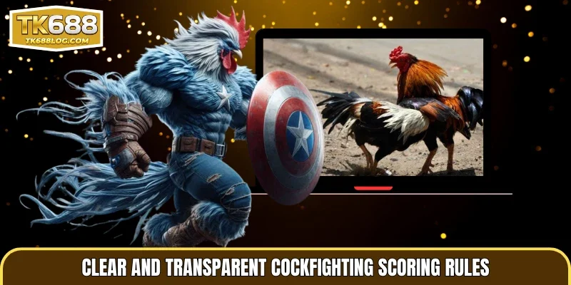 Clear and transparent cockfighting scoring rules