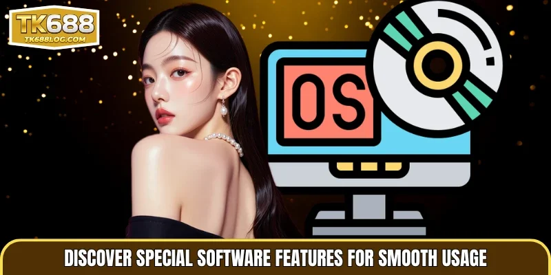 Discover special software features for smooth usage