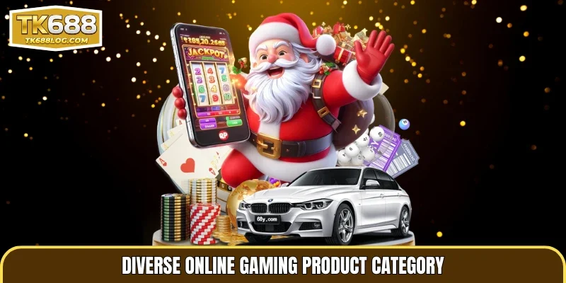 Diverse online gaming product category