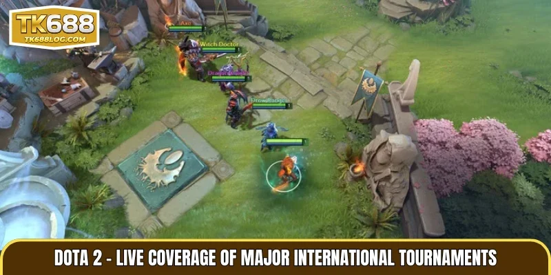 Dota 2 – Live coverage of major international tournaments