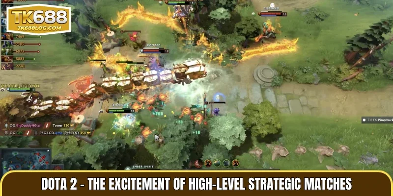 Dota 2 – The Excitement of High-Level Strategic Matches