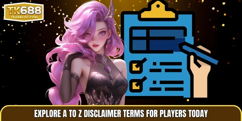 Explore A to Z disclaimer terms for players today