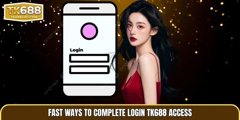 Fast ways to complete Login TK688 access