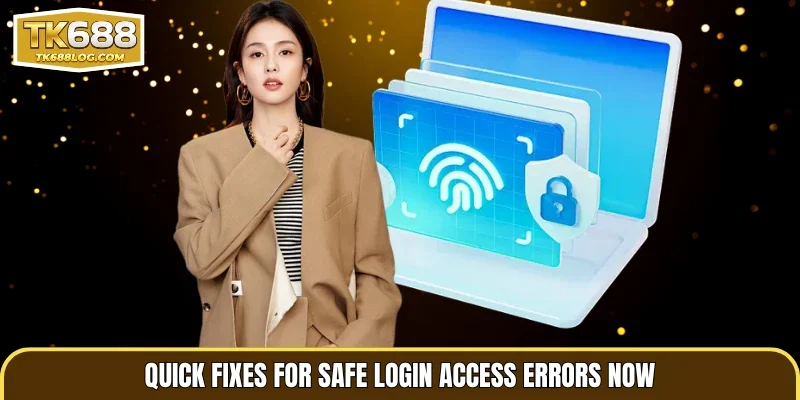 Quick fixes for safe login access errors now
