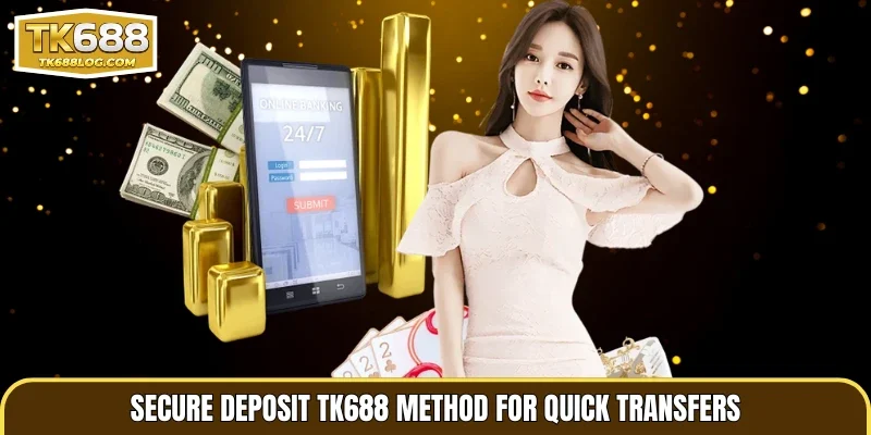 Secure deposit TK688 method for quick transfers